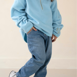 Cosy Kids fleece Powder Blue