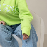 Claudia HALF-ZIP Lime