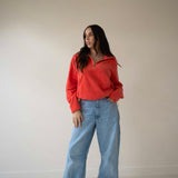 Cosy Fleece Cherry Sorbet Drawstring