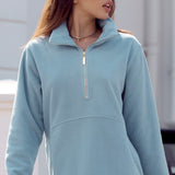 Cosy fleece Bluebell