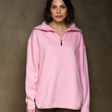 Elle Funnel Neck - Ballet Pink