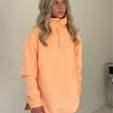 Black Friday Elle Funnel Neck - Pastel Peach