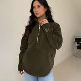Cosy fleece khaki