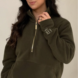 Cosy fleece khaki