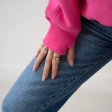 Claudia HALF-ZIP Sugarberry