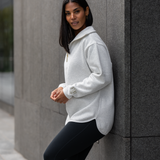 Elle Funnel Neck - Marble