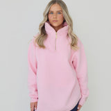 Elle Funnel Neck - Ballet Pink