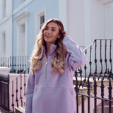 Cosy fleece Lilac Bloom