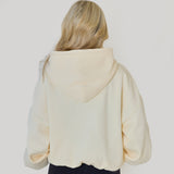 Classic HOODIE - UNBOTHERED IVORY