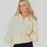 Classic HOODIE - UNBOTHERED IVORY