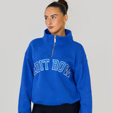 Claudia Half Zip Blue mist