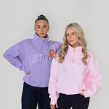 Claudia HALF-ZIP Lilac Mist