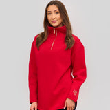 Elle Funnel Neck - Red Red (restock June)