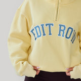 NEW Claudia HALF-ZIP Lemon Sorbet