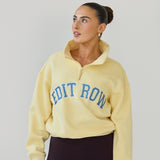 NEW Claudia HALF-ZIP Lemon Sorbet