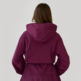Rhode Windbreaker Burgundy Plum