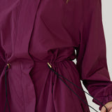 Rhode Windbreaker Burgundy Plum